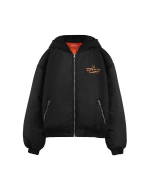 Naked Wolfe Double Sided Bomber Jassen Heren Zwart Oranje | JPK10045KA