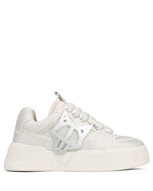 Naked Wolfe Kosa Sneakers Heren Wit Zilver | AHA3360GM