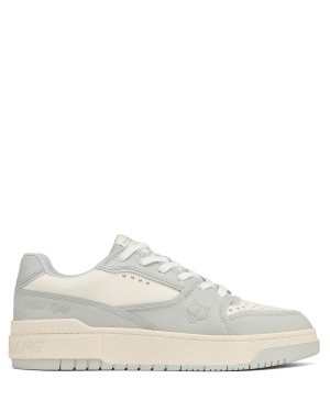 Naked Wolfe NW-01 Leren Sneakers Heren Grijs Wit | JHA2895IU