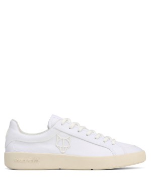 Naked Wolfe Portofino Nylon Sneakers Heren Wit | EXA2787EQ