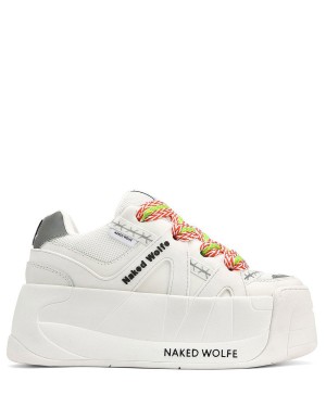 Naked Wolfe Slider Sneakers Dames Wit | CGI977VB