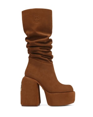 Naked Wolfe Space Kid Suede Laarzen Dames Bruin | CYO9525TK