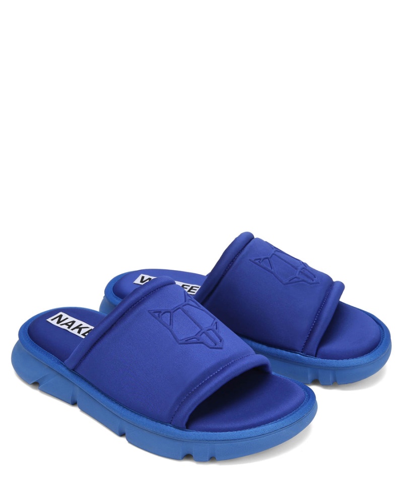 Naked Wolfe Arizona Badeslippers Heren Koningsblauw Blauw | FHA5745TK