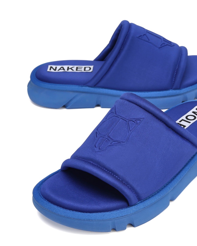 Naked Wolfe Arizona Badeslippers Heren Koningsblauw Blauw | FHA5745TK