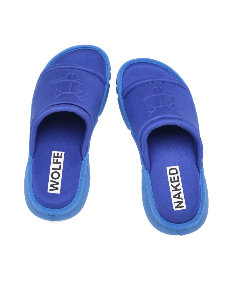 Naked Wolfe Arizona Badeslippers Heren Koningsblauw Blauw | FHA5745TK