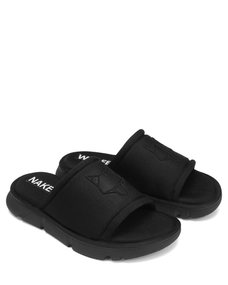 Naked Wolfe Arizona Badeslippers Heren Zwart | GUQ2314ET