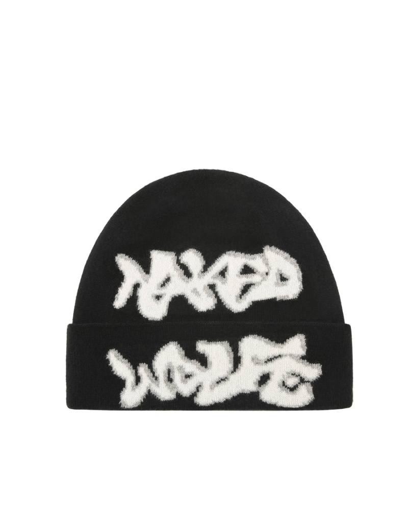 Naked Wolfe Cap Muts Dames Zwart | QHF5070GN