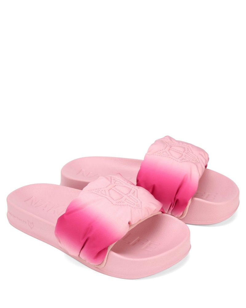 Naked Wolfe Coast Sandalen Dames Roze Wit | PKL4417GK