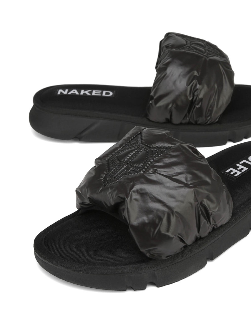 Naked Wolfe Coasting Badeslippers Heren Zwart | EKM576FY