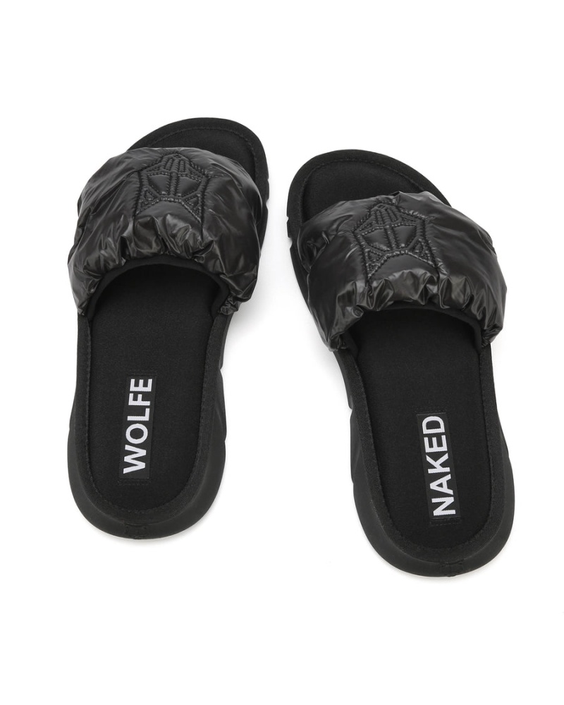 Naked Wolfe Coasting Badeslippers Heren Zwart | EKM576FY