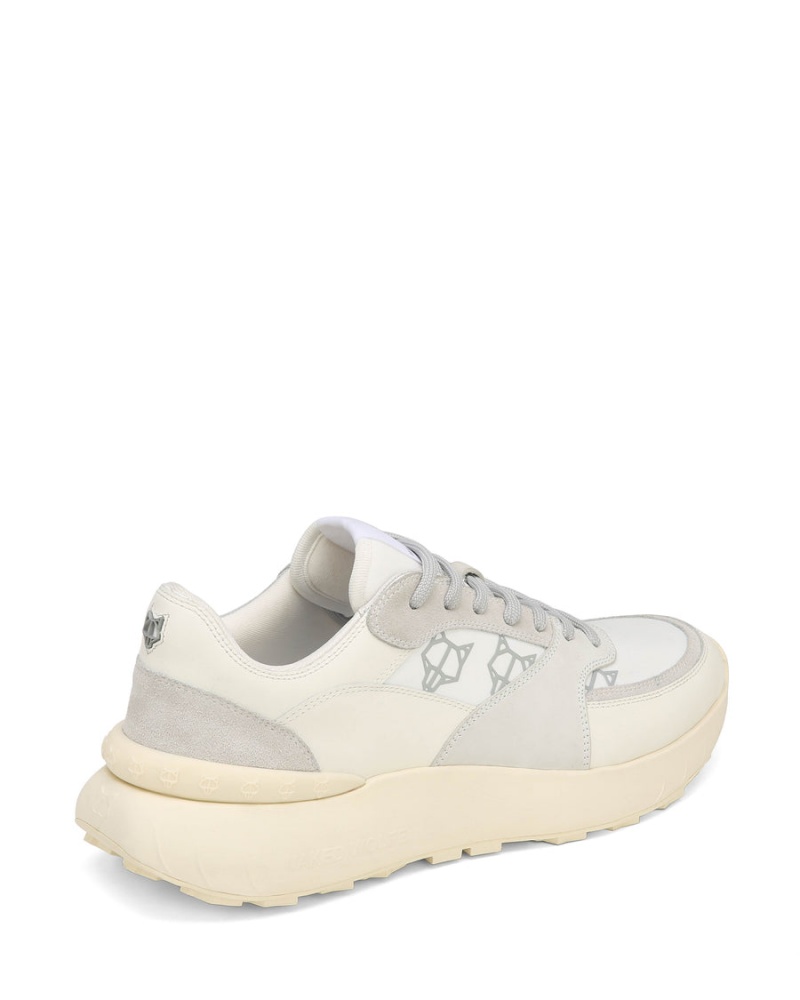 Naked Wolfe Dart Suede Sneakers Heren Wit Grijs | IHF964KS