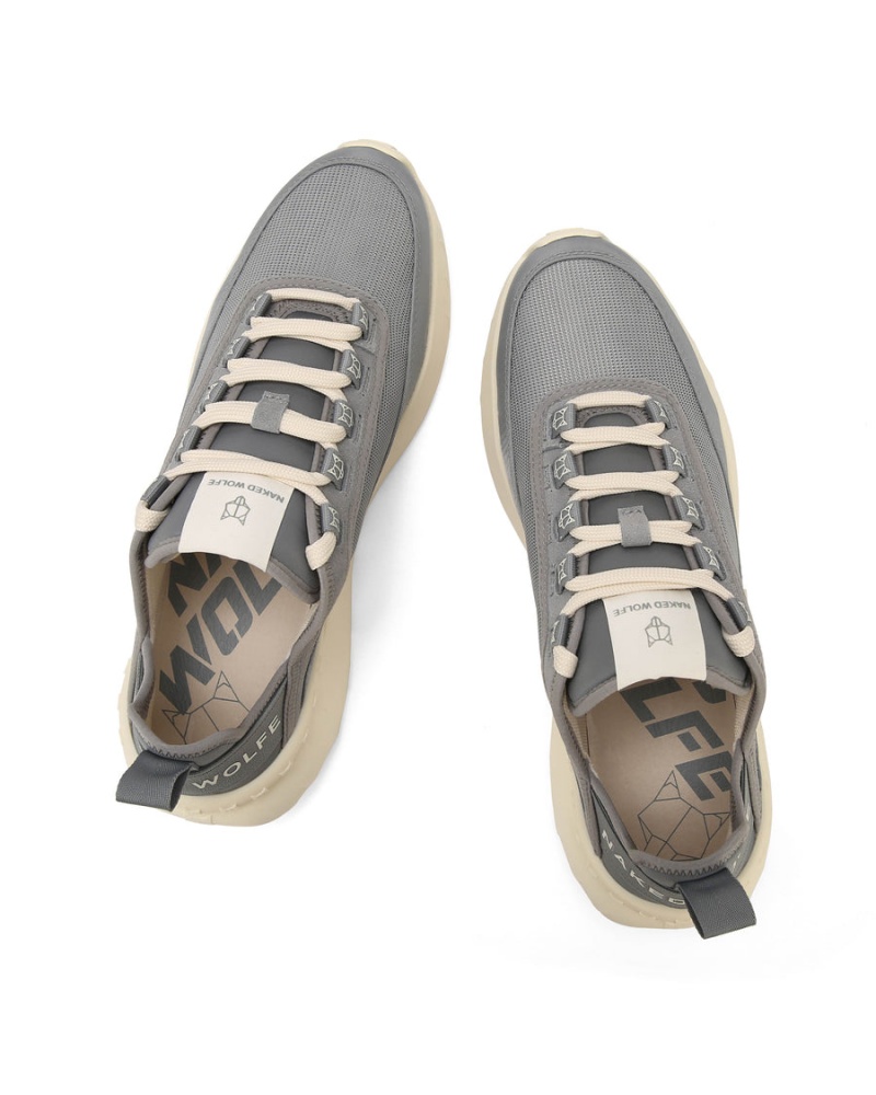 Naked Wolfe Drip Nylon Sneakers Heren Grijs | VOM8279YN