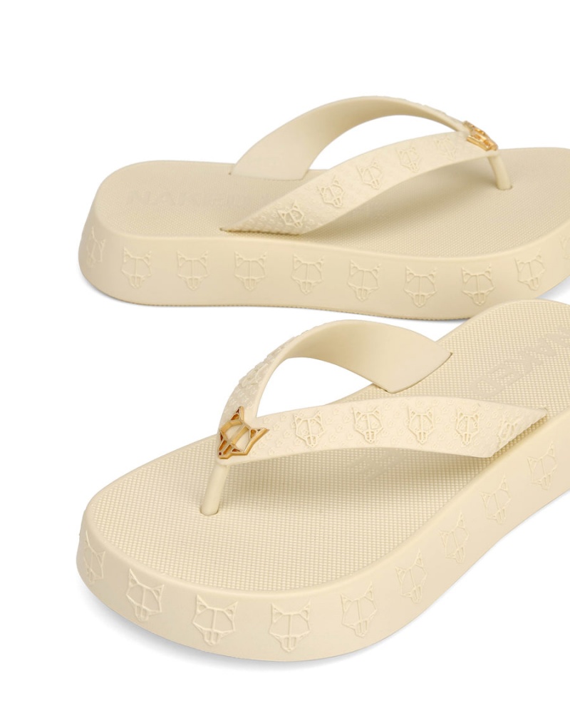 Naked Wolfe Holiday Sandalen Dames Beige Wit | YQT9250HP