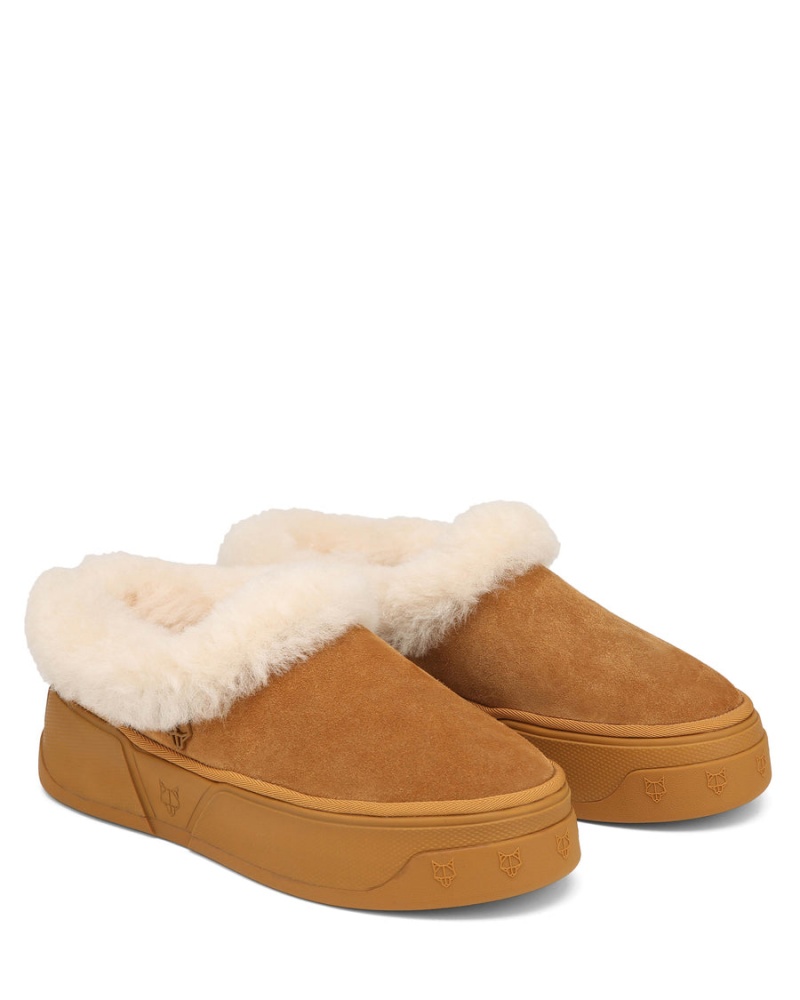 Naked Wolfe K-02 Shearling Laarzen Heren Bruin | ERT9757BU