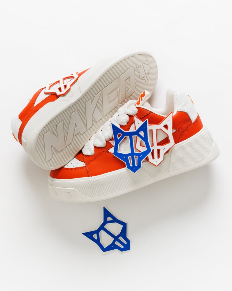 Naked Wolfe Kosa Sneakers Heren Oranje | YRT1082KX