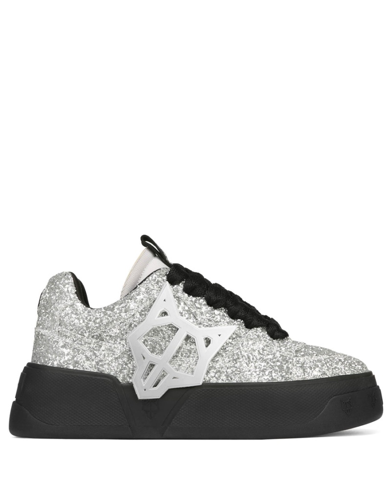 Naked Wolfe Kosa Sneakers Heren Zilver Zwart | VGY5057UU