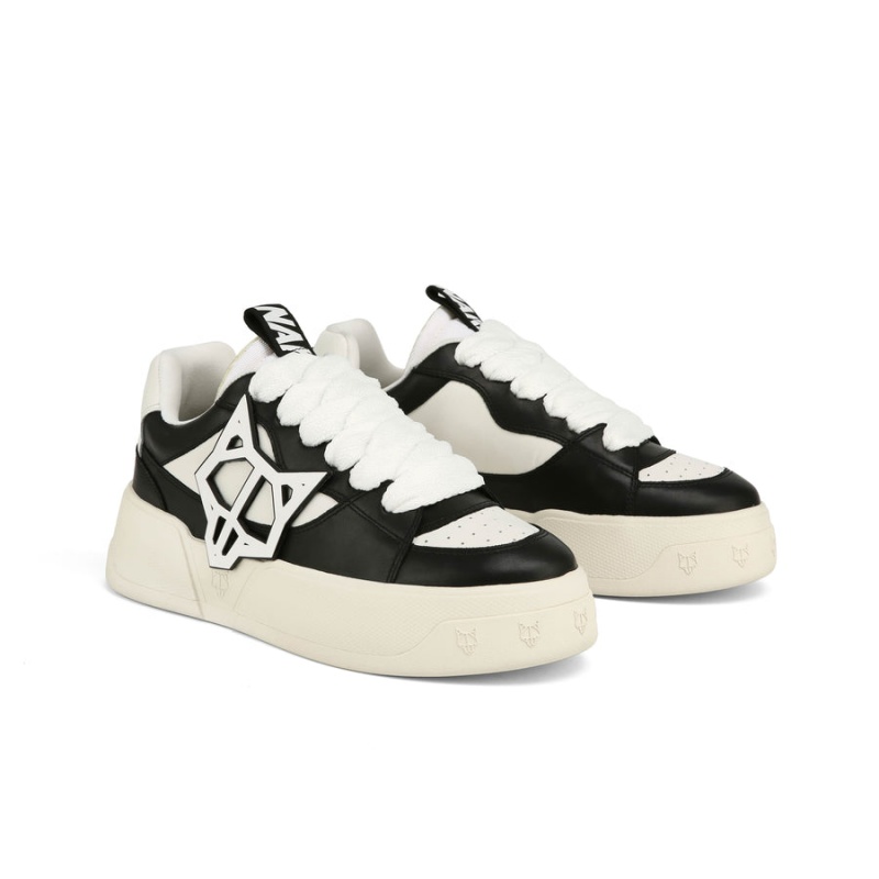 Naked Wolfe Kosa Sneakers Heren Zwart | YOS5857IT