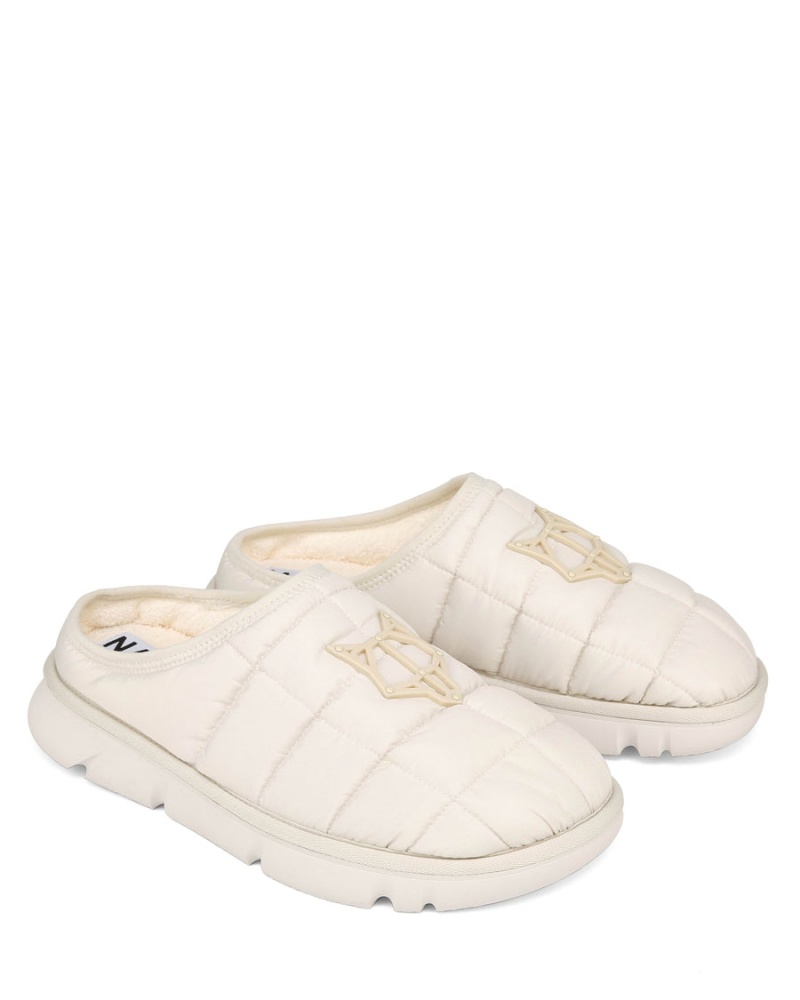 Naked Wolfe Montana Pantoffels Heren Wit | VOO8369GX