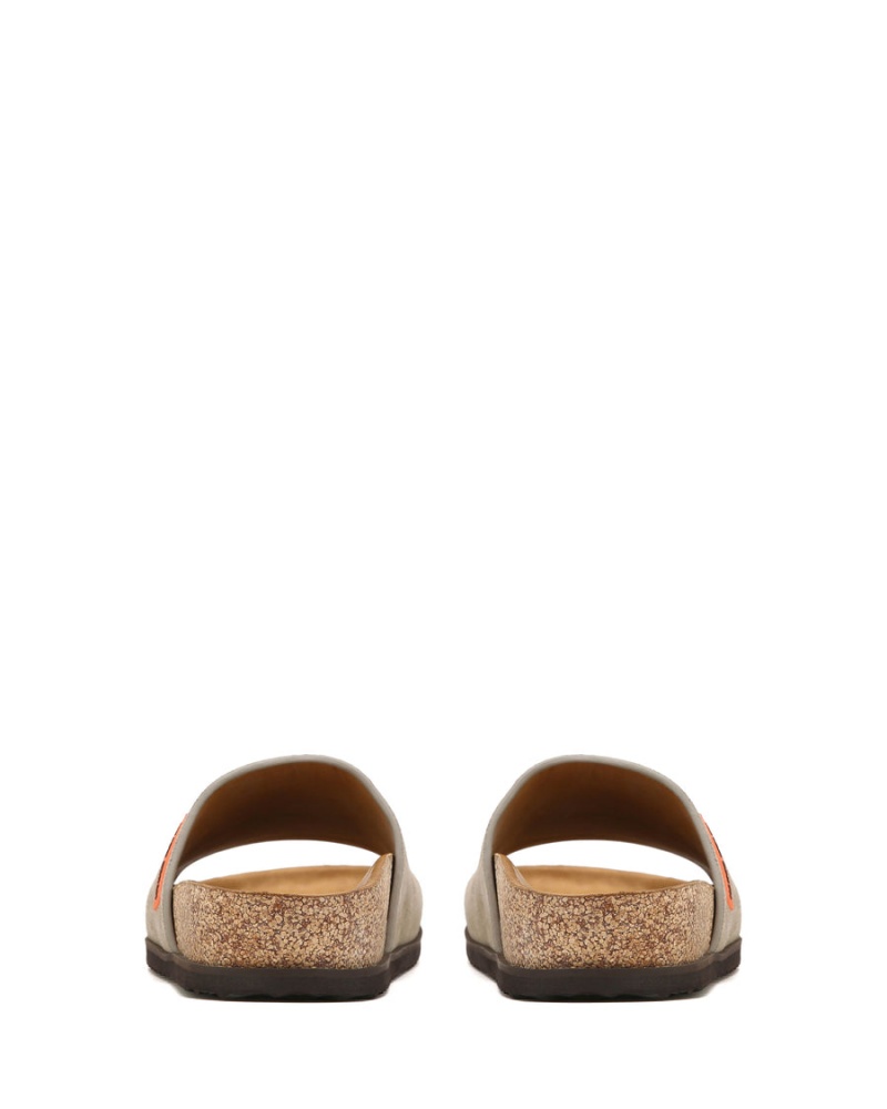 Naked Wolfe Moody Suede Badeslippers Heren Grijs Bruin | KEQ4984UP