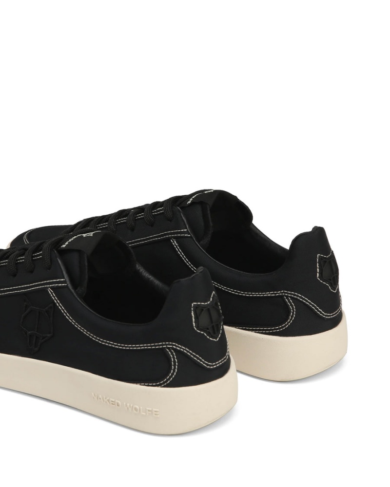 Naked Wolfe Portofino Nylon Sneakers Heren Zwart | MRC1859JV