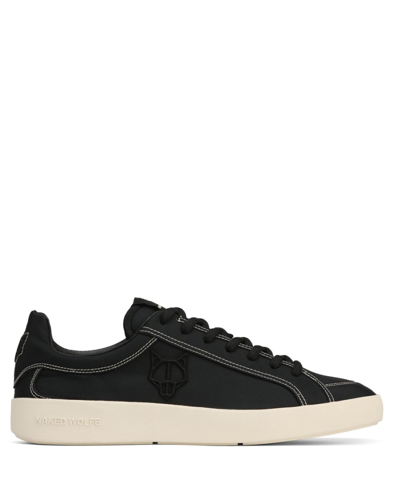 Naked Wolfe Portofino Nylon Sneakers Heren Zwart | MRC1859JV