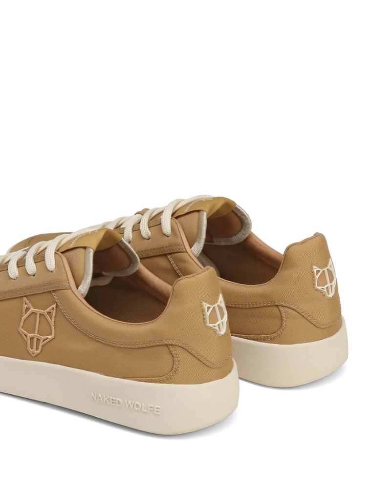 Naked Wolfe Portofino Nylon Sneakers Heren Khaki | WTL7515SA