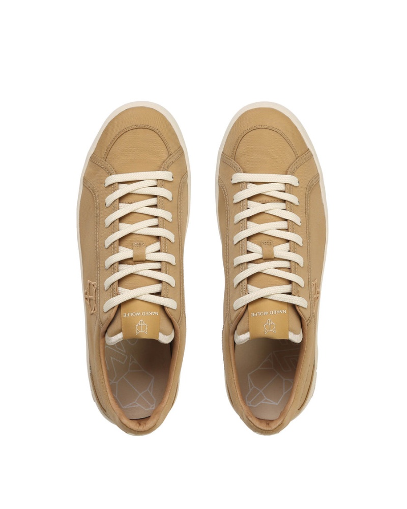 Naked Wolfe Portofino Nylon Sneakers Heren Khaki | WTL7515SA