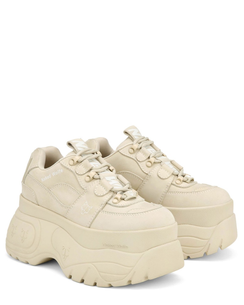 Naked Wolfe Sinner Sneakers Dames Wit | KQB4550FZ