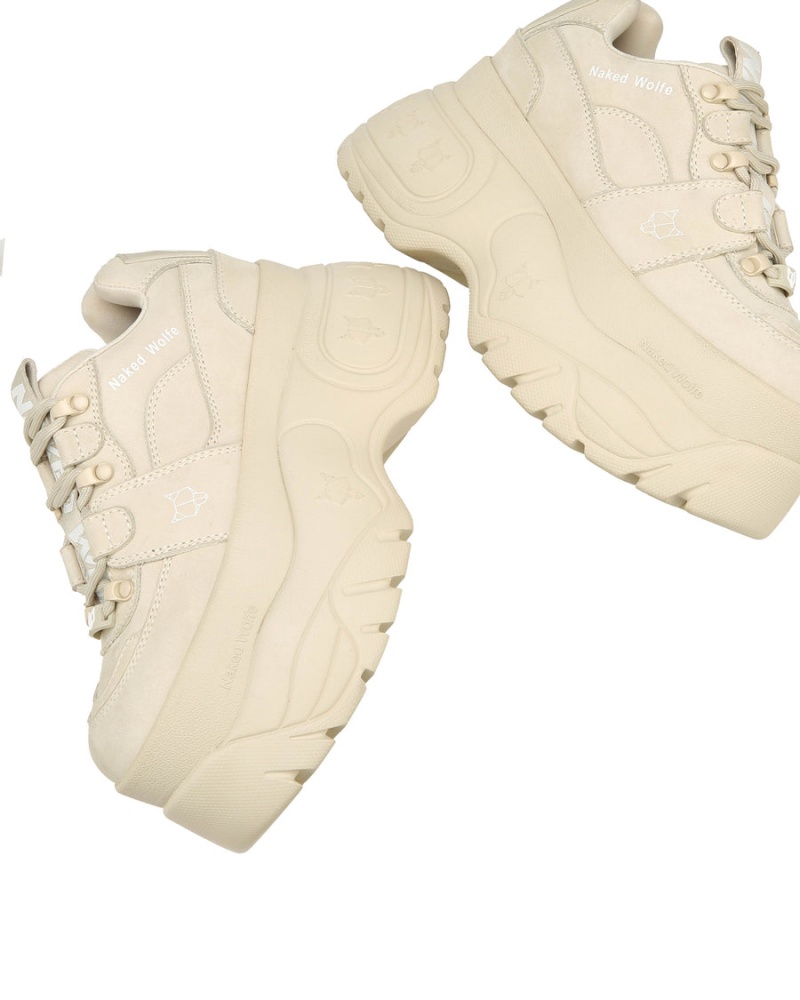 Naked Wolfe Sinner Sneakers Dames Wit | KQB4550FZ