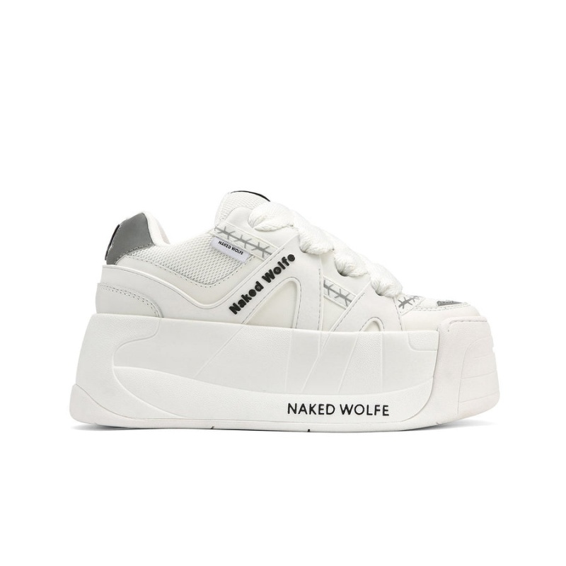 Naked Wolfe Slider Sneakers Dames Wit | CGI977VB