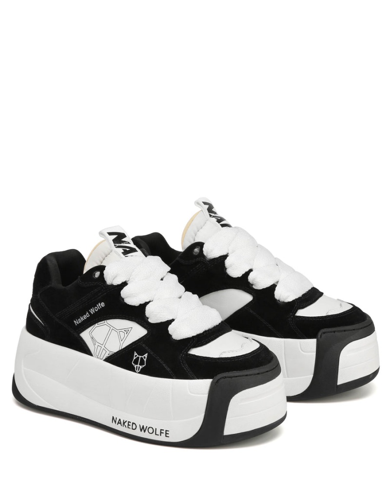 Naked Wolfe Snatch Sneakers Dames Zwart | PNY4253XA