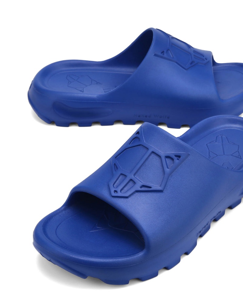 Naked Wolfe Tommy Badeslippers Heren Blauw | PBY3755FL