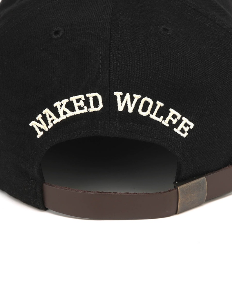 Naked Wolfe Wol Wolfe Caps Heren Zwart Geel | NCU1844DJ